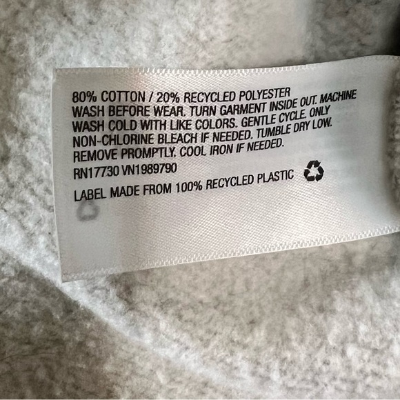 Art Class Girls Raw Hem Cropped Hoodie Gray Size Large - Picture 4 of 4